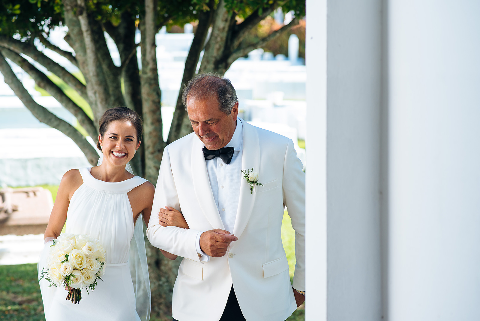 The wedding of Sophia & Justin at St. John's Anglican Church, Pembroke