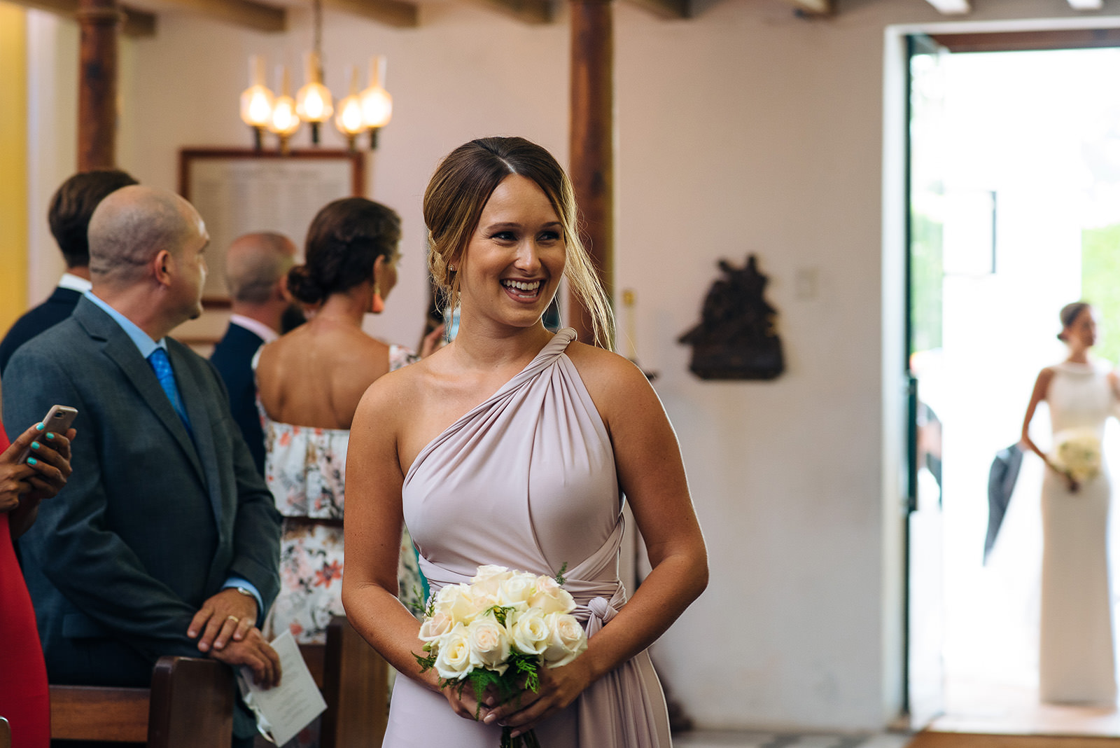 The wedding of Sophia & Justin at St. John's Anglican Church, Pembroke