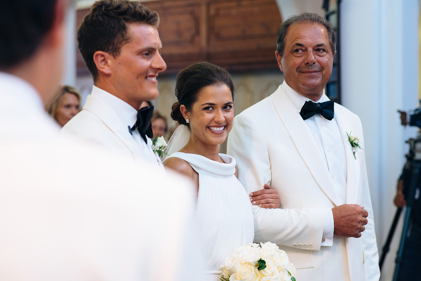 The wedding of Sophia & Justin at St. John's Anglican Church, Pembroke