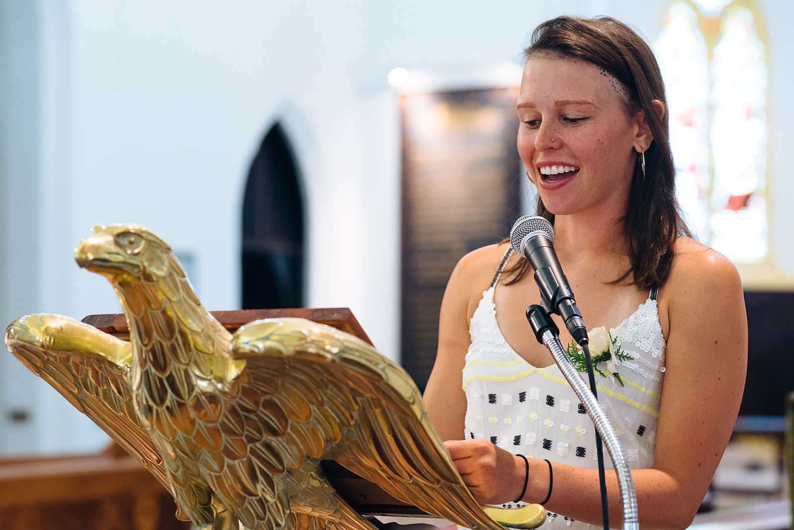The wedding of Sophia & Justin at St. John's Anglican Church, Pembroke