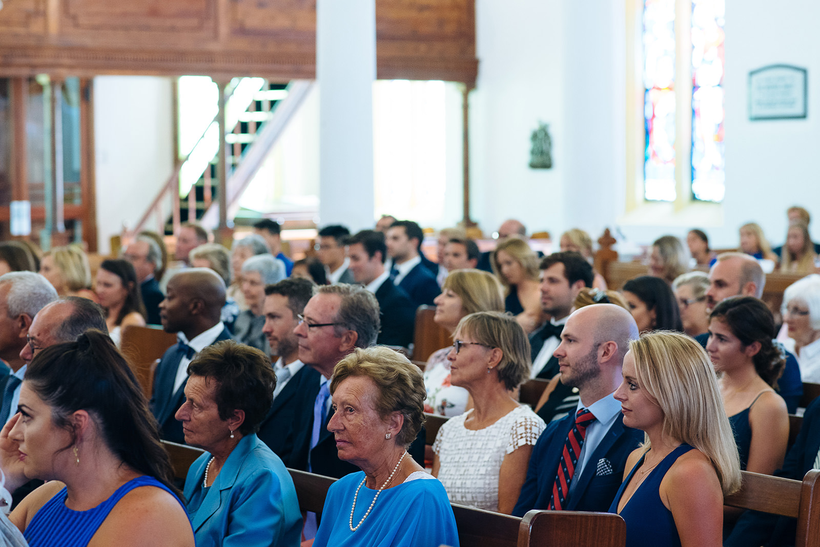 The wedding of Sophia & Justin at St. John's Anglican Church, Pembroke
