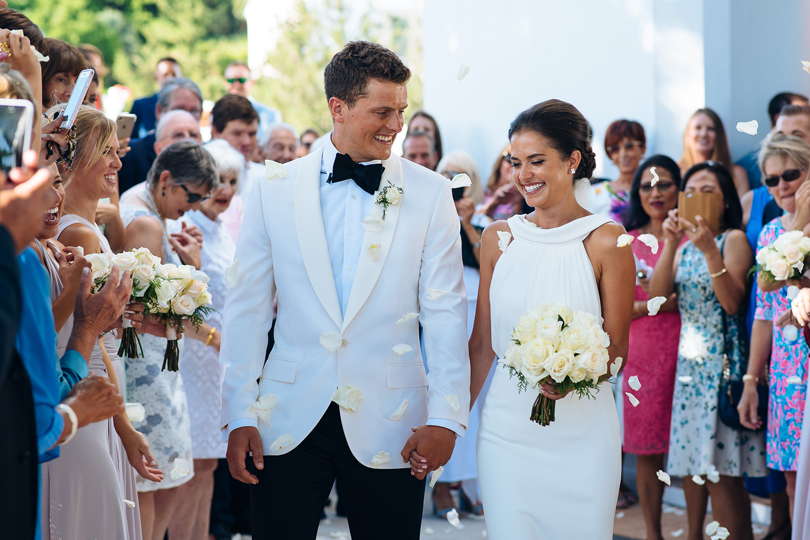 The wedding of Sophia & Justin at St. John's Anglican Church, Pembroke