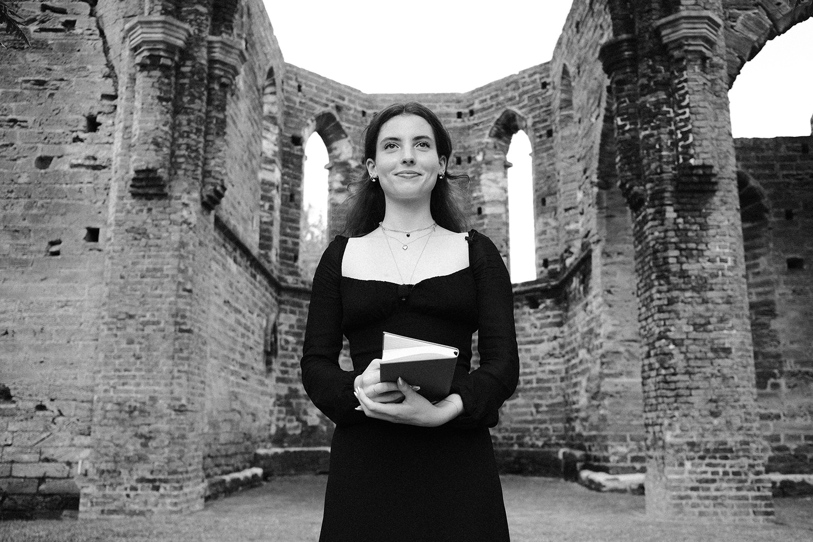 The wedding of Zoe & Omar at The Unfinished Church, St. George's