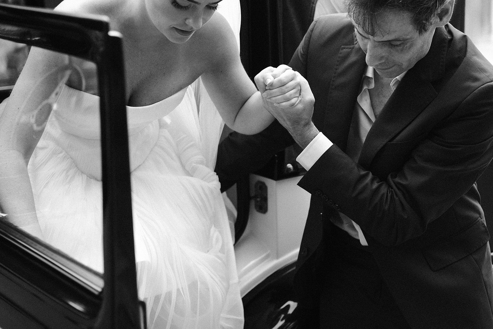 The wedding of Zoe & Omar at The Unfinished Church, St. George's