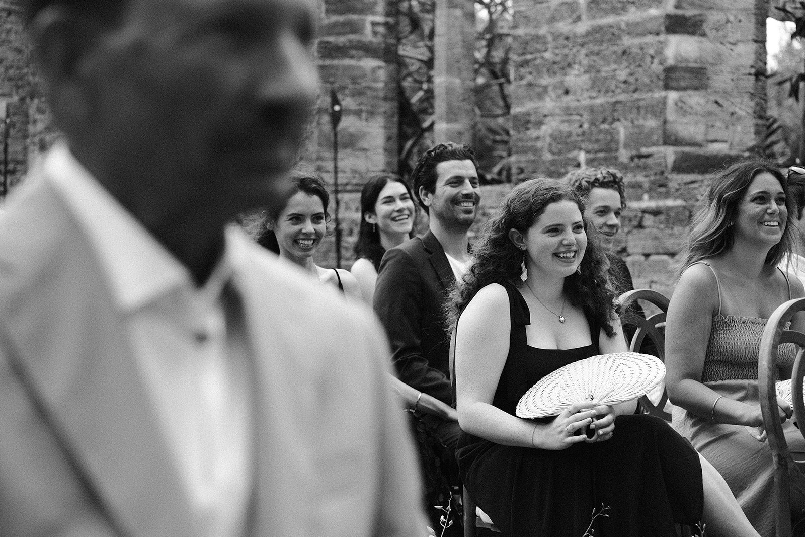 The wedding of Zoe & Omar at The Unfinished Church, St. George's