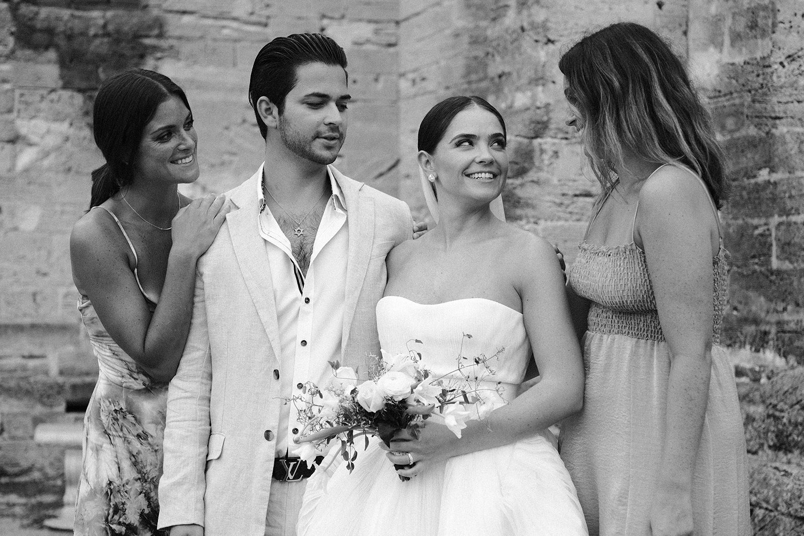 The wedding of Zoe & Omar at The Unfinished Church, St. George's